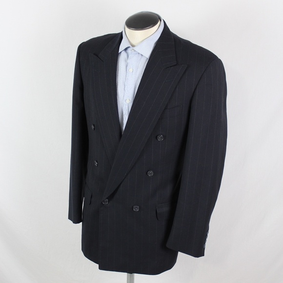 Ermenegildo Zegna Other - E. ZEGNA SUPER 100's navy double breasted 40R US